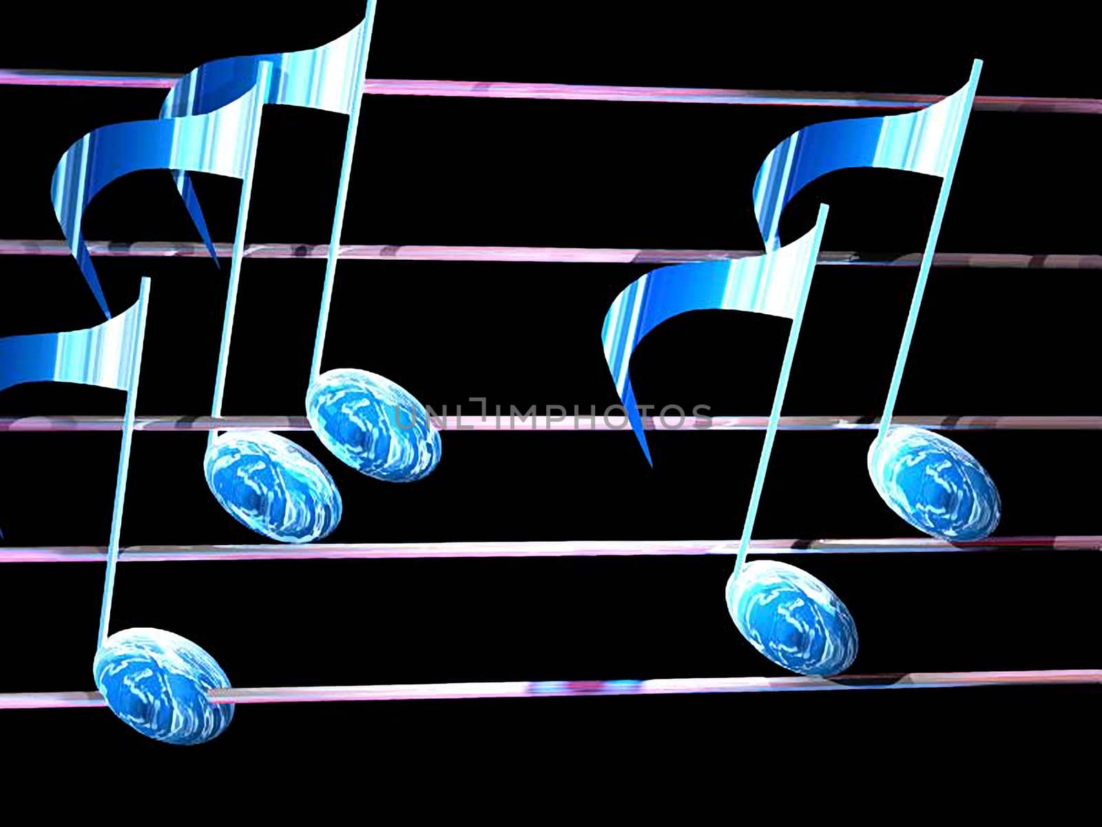 music notes