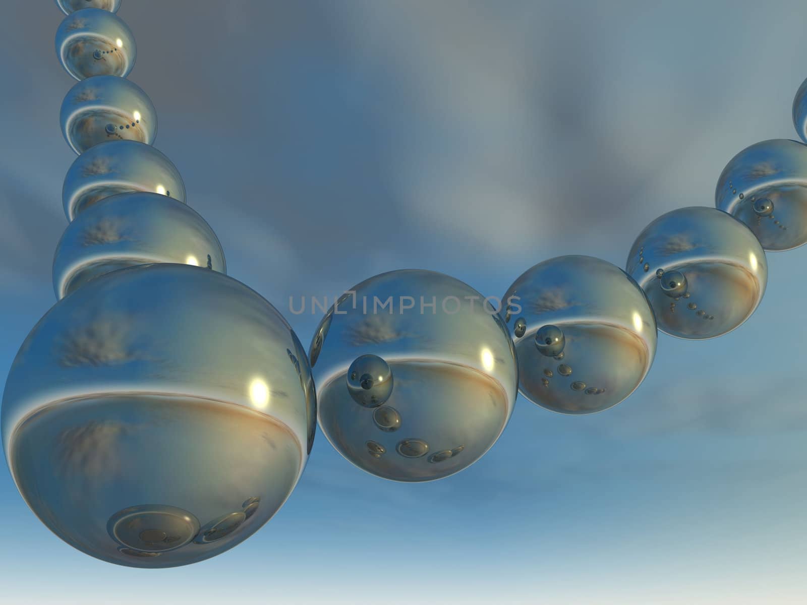 the blue bubble
