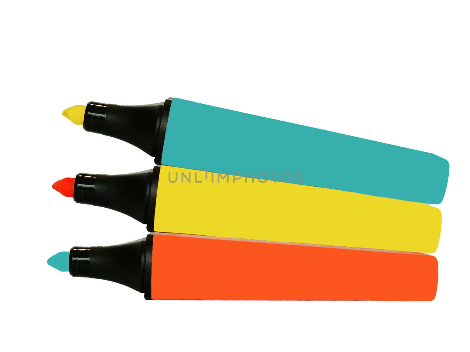 the markers