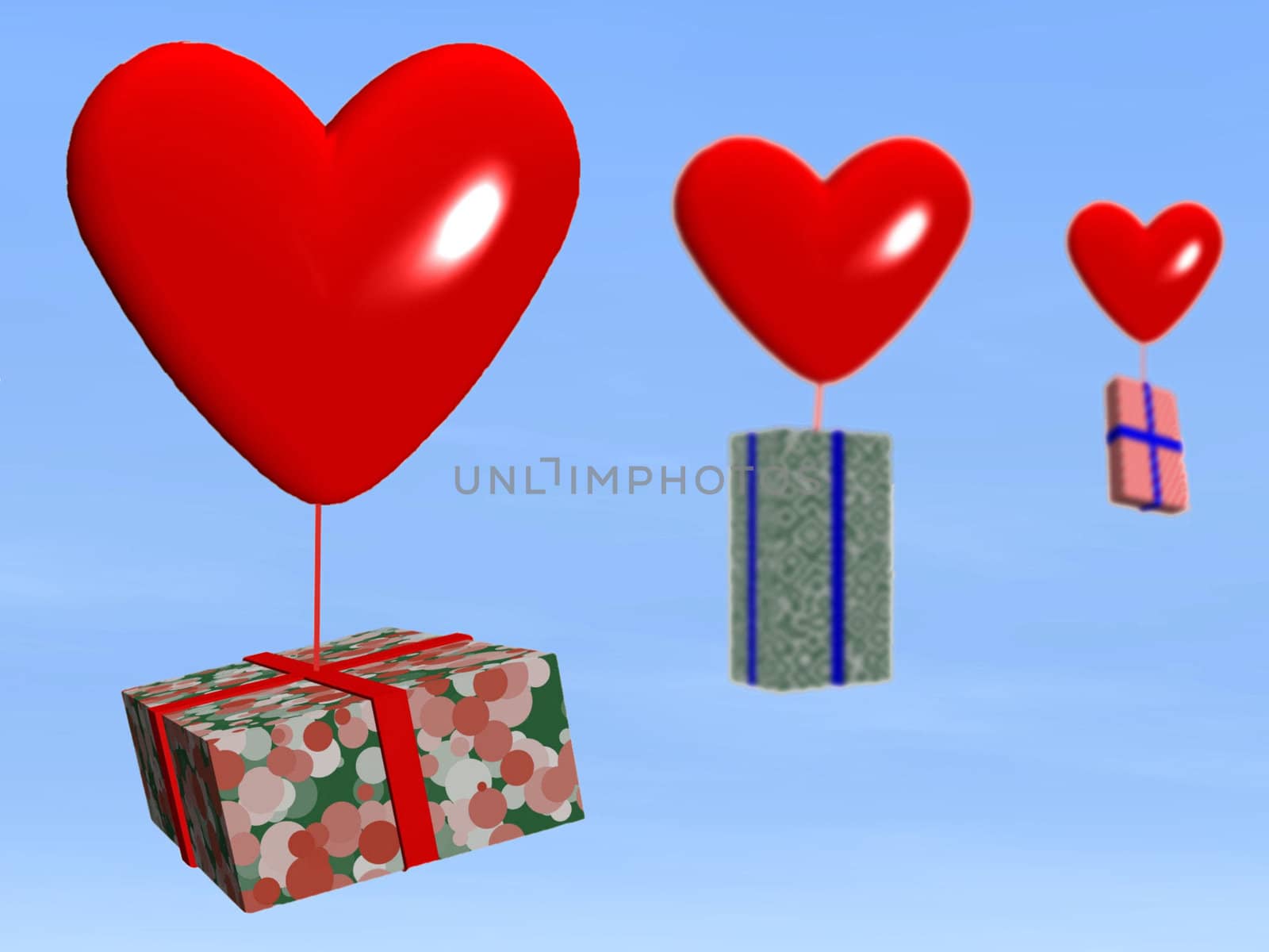 gifts and hearts