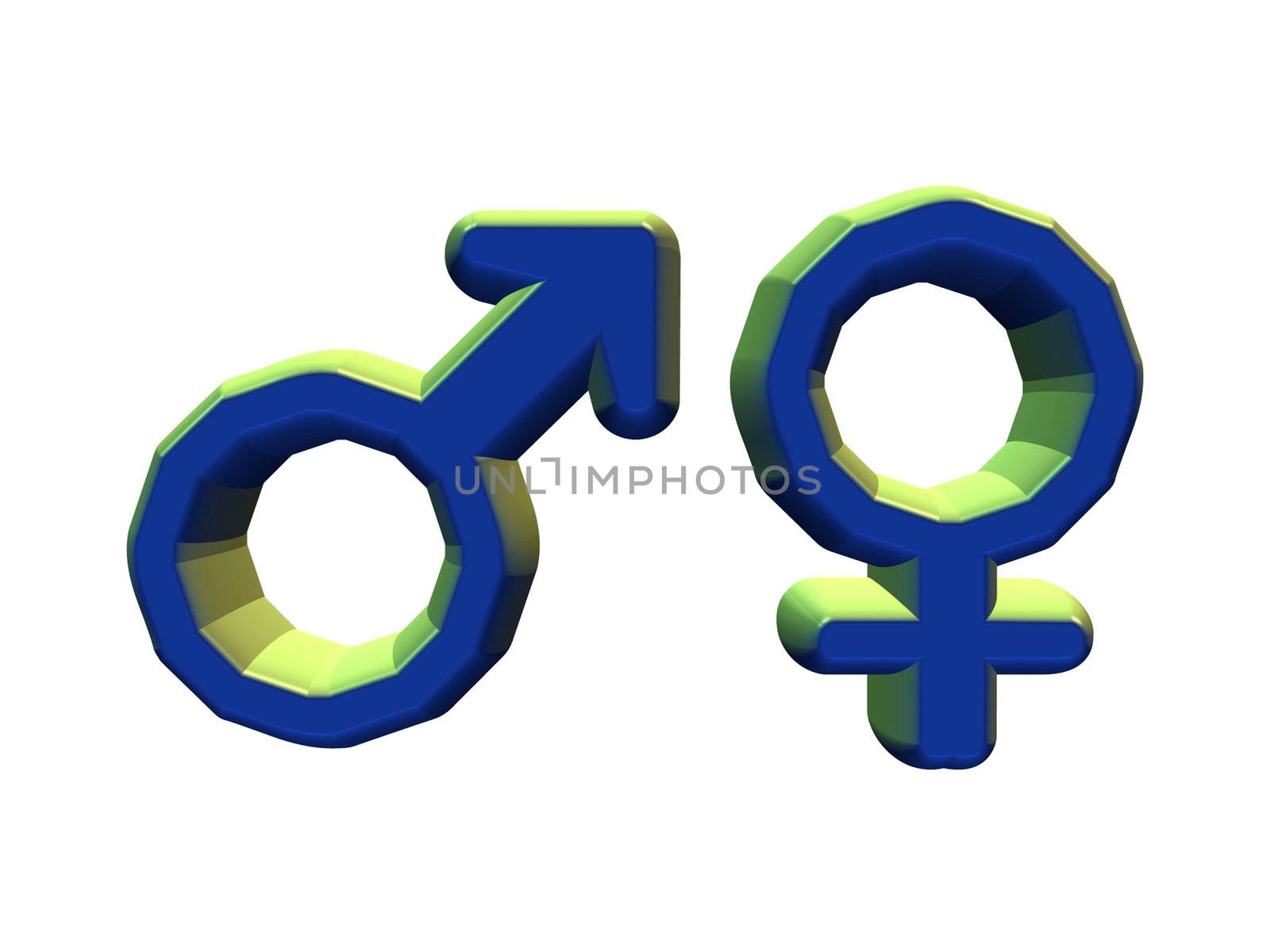 male and female