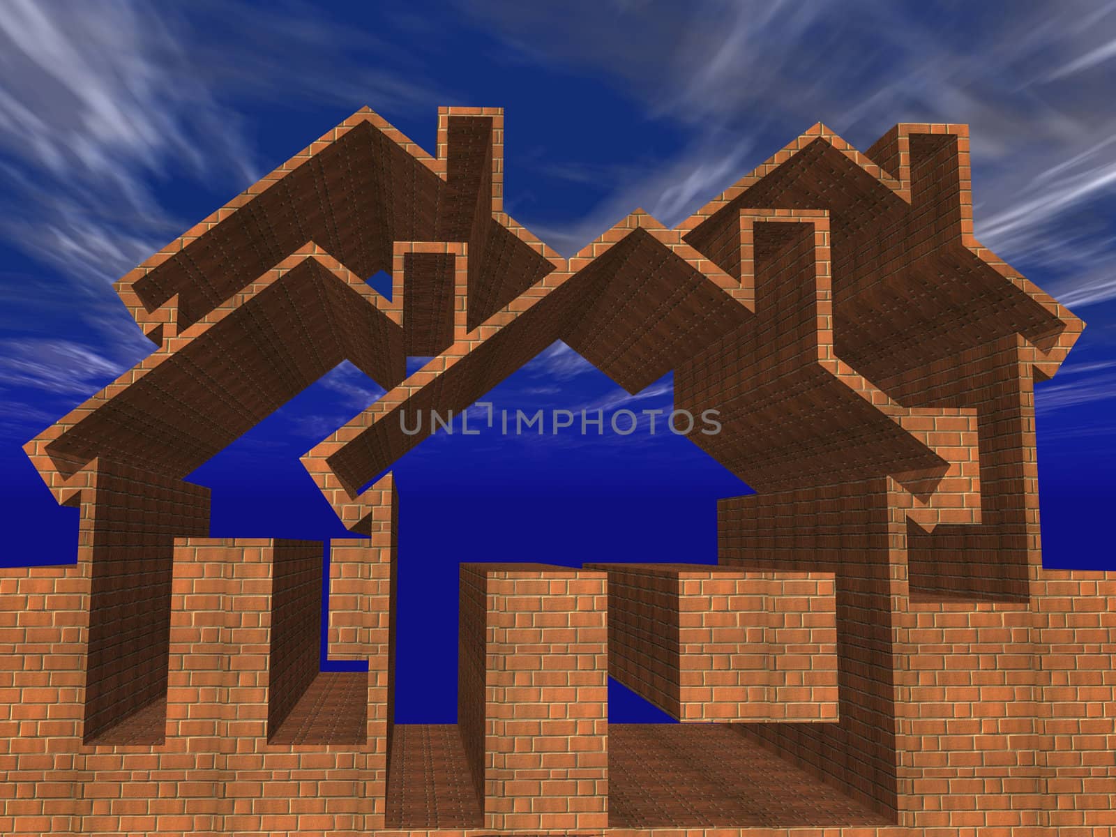 a very modern house