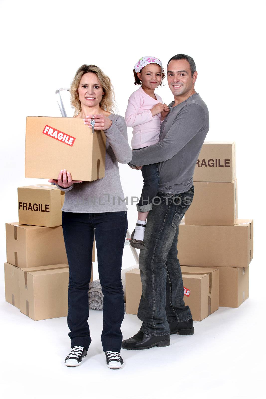 Family moving day by phovoir