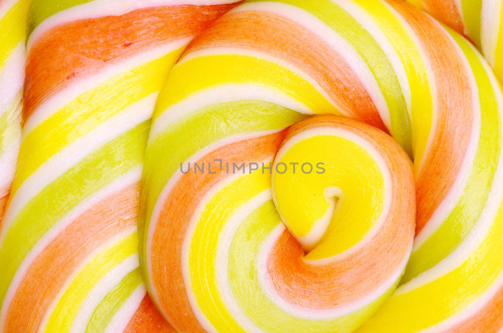 Close up of colorful candy