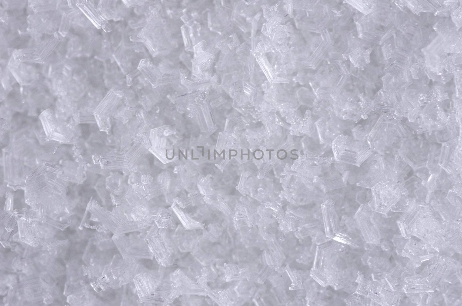 Blue frosty ice cubes texture