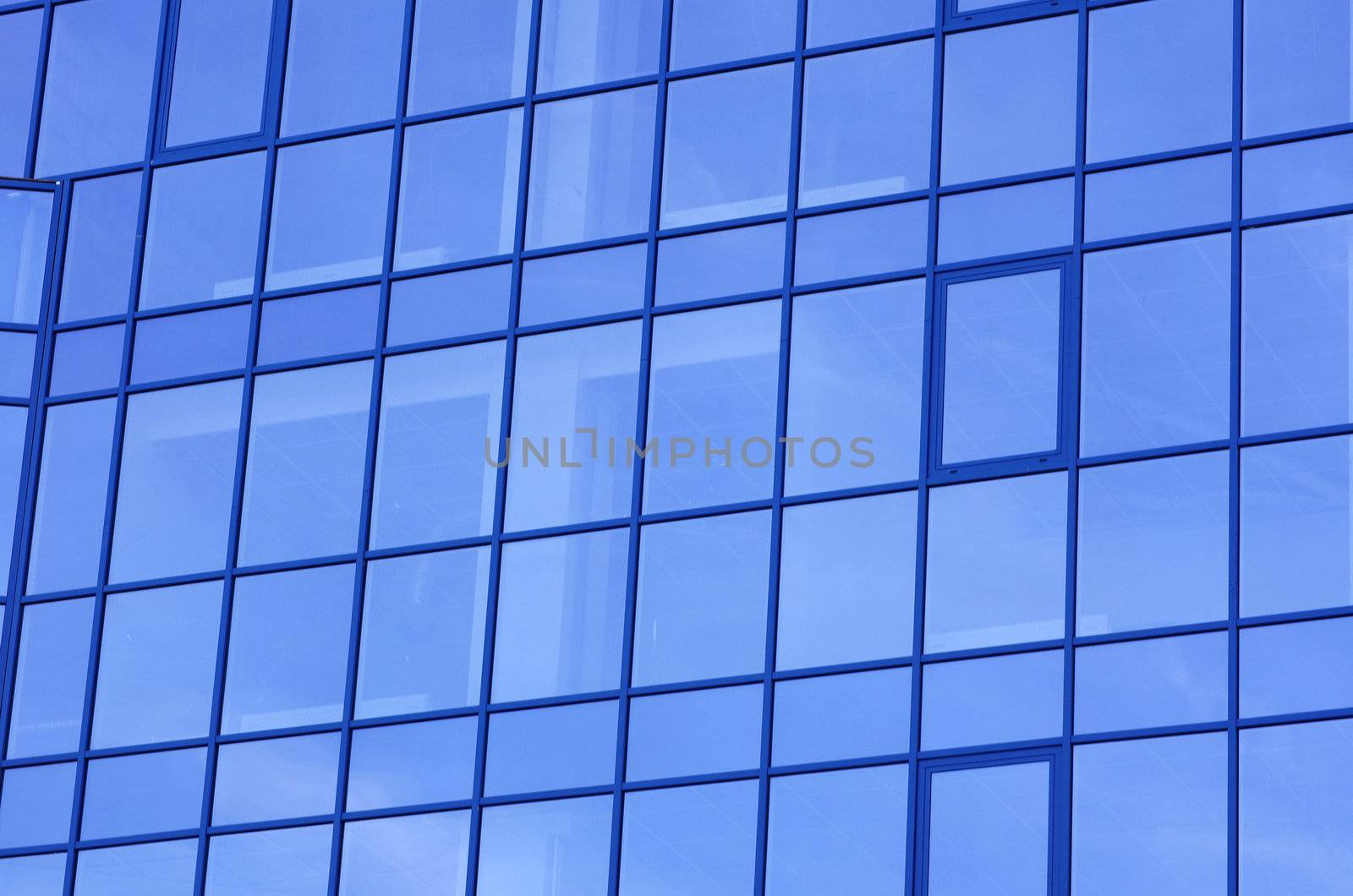 modern glass apartment blocks of skyscrapers 