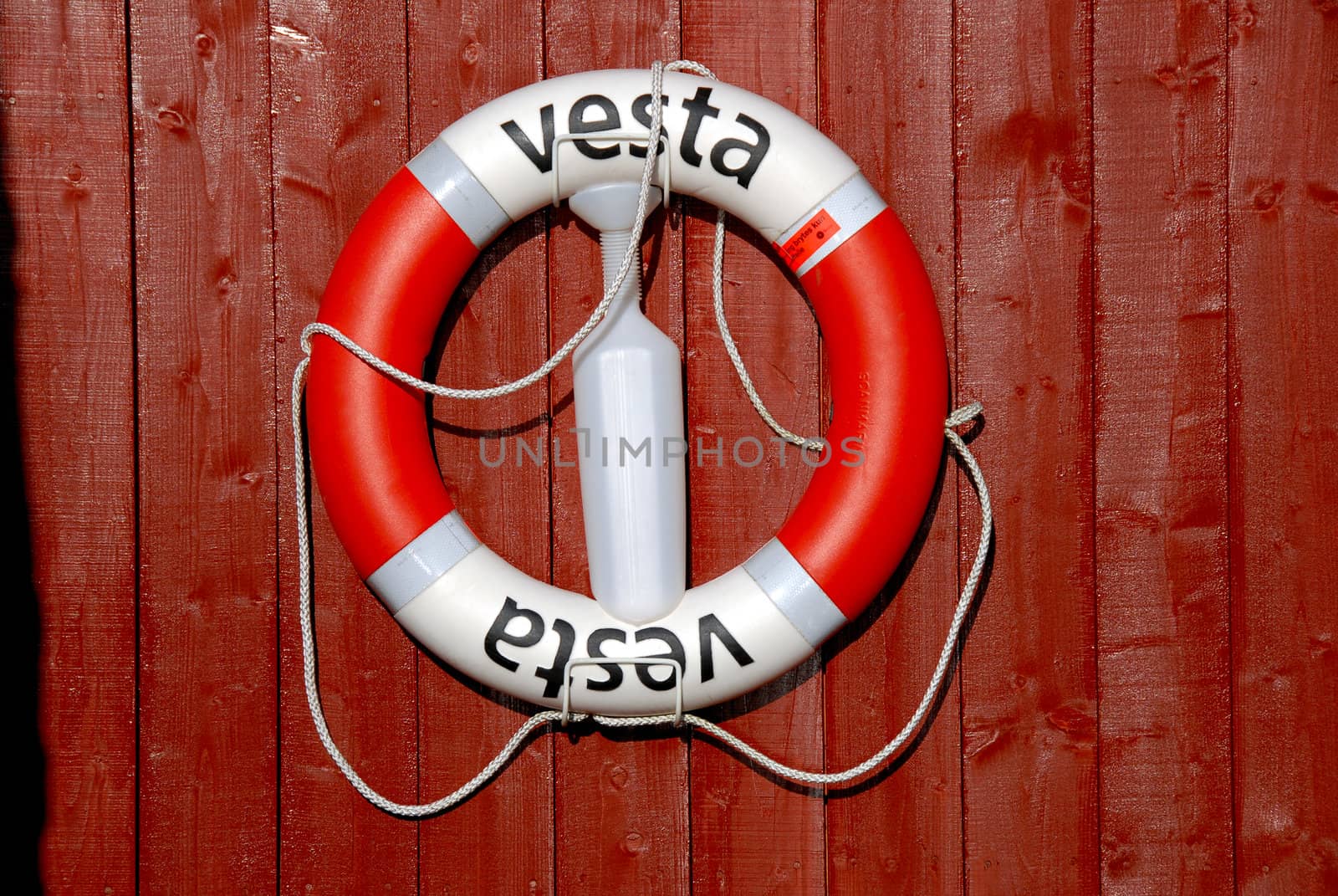 Norwegian lifebuoy.