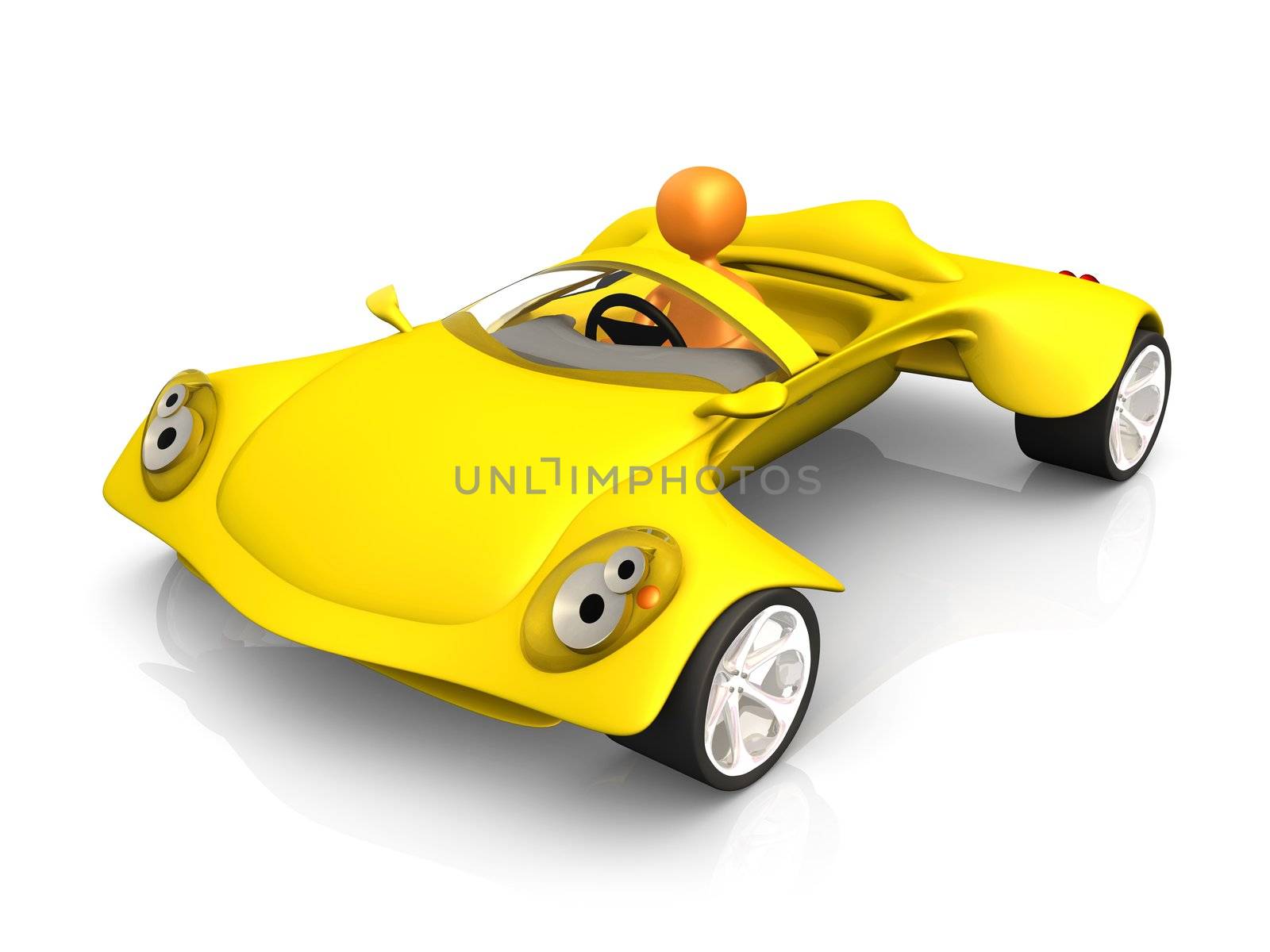 Computer generated image - Concept Car .
