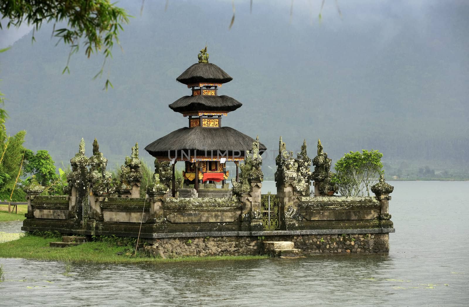 Bali water temple at bratan lake ulun danu bedungul