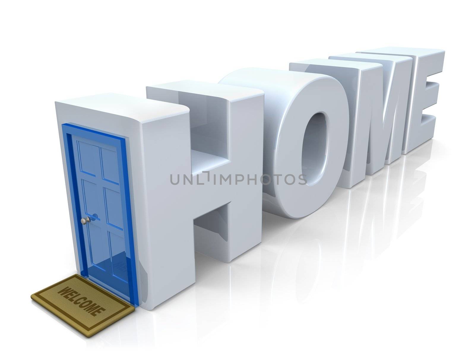 Computer generated 3d image - Home .