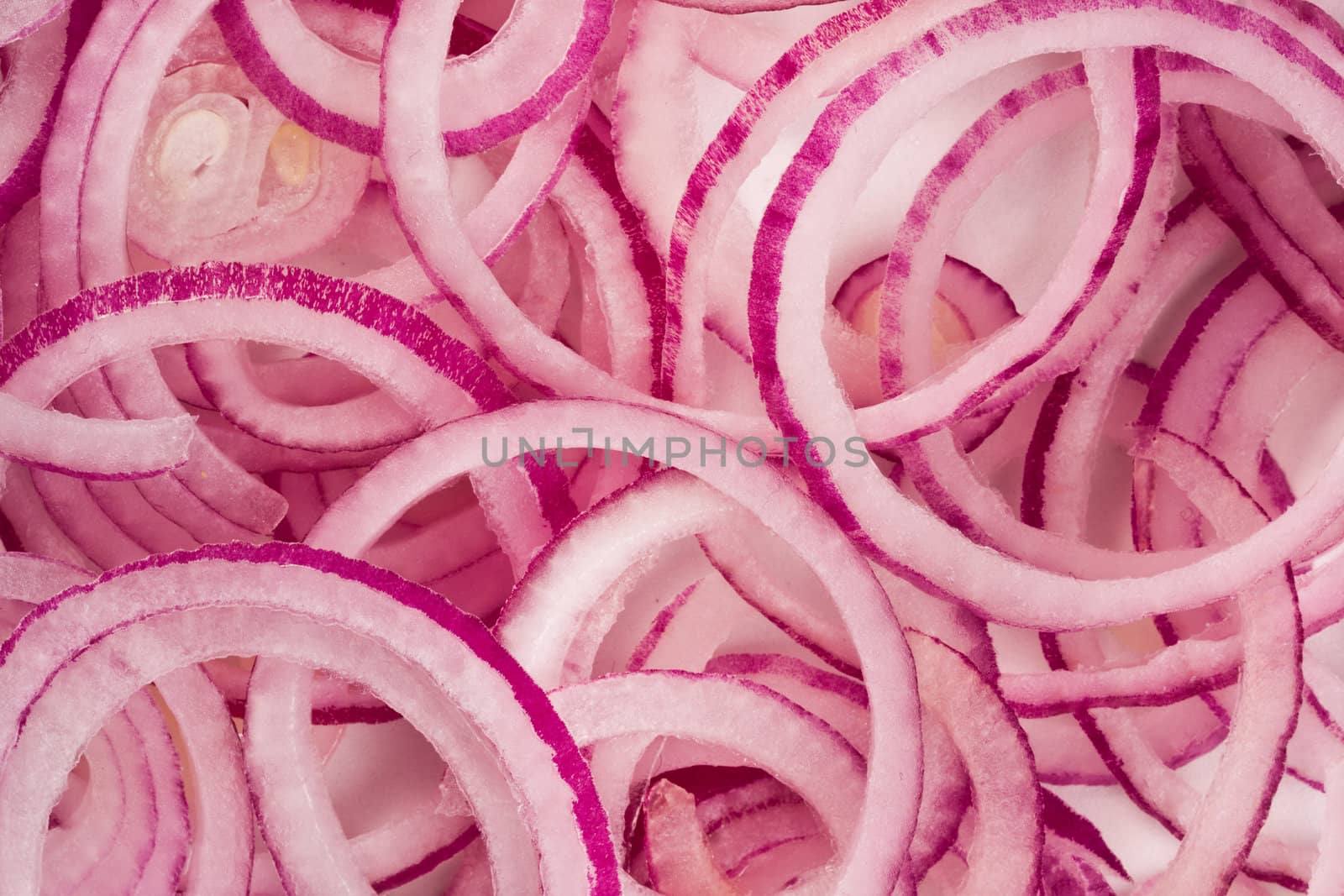 red onions background