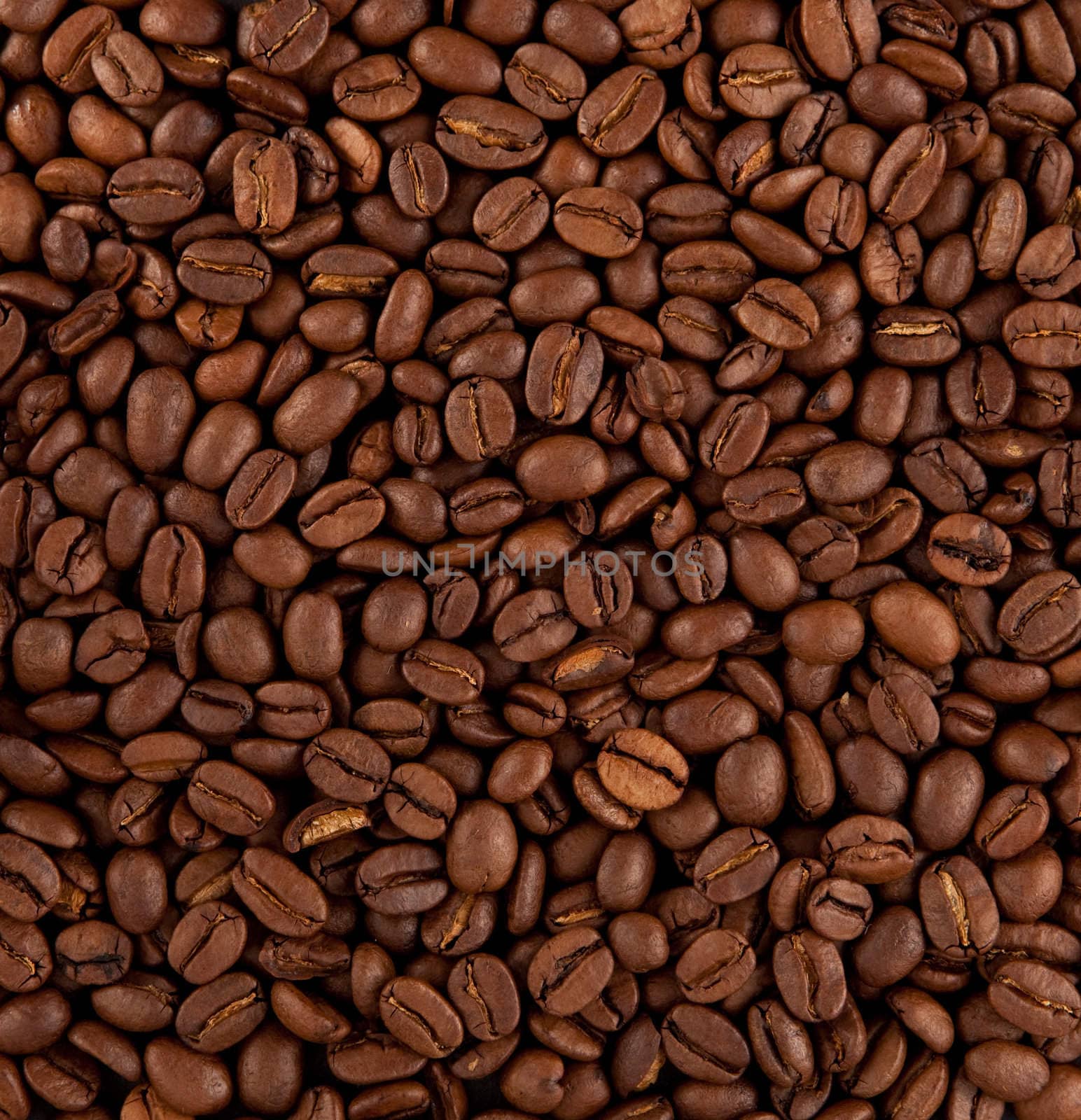 coffee beans as background