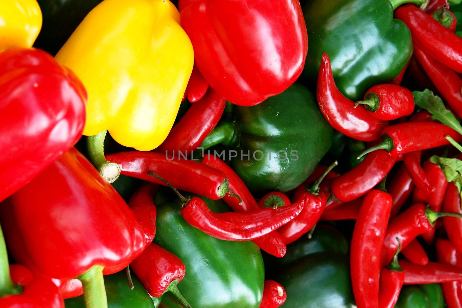 many peppers............