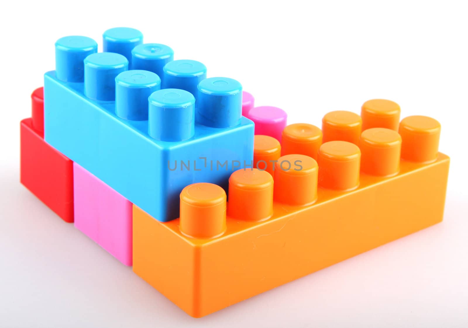 Plastic building blocks