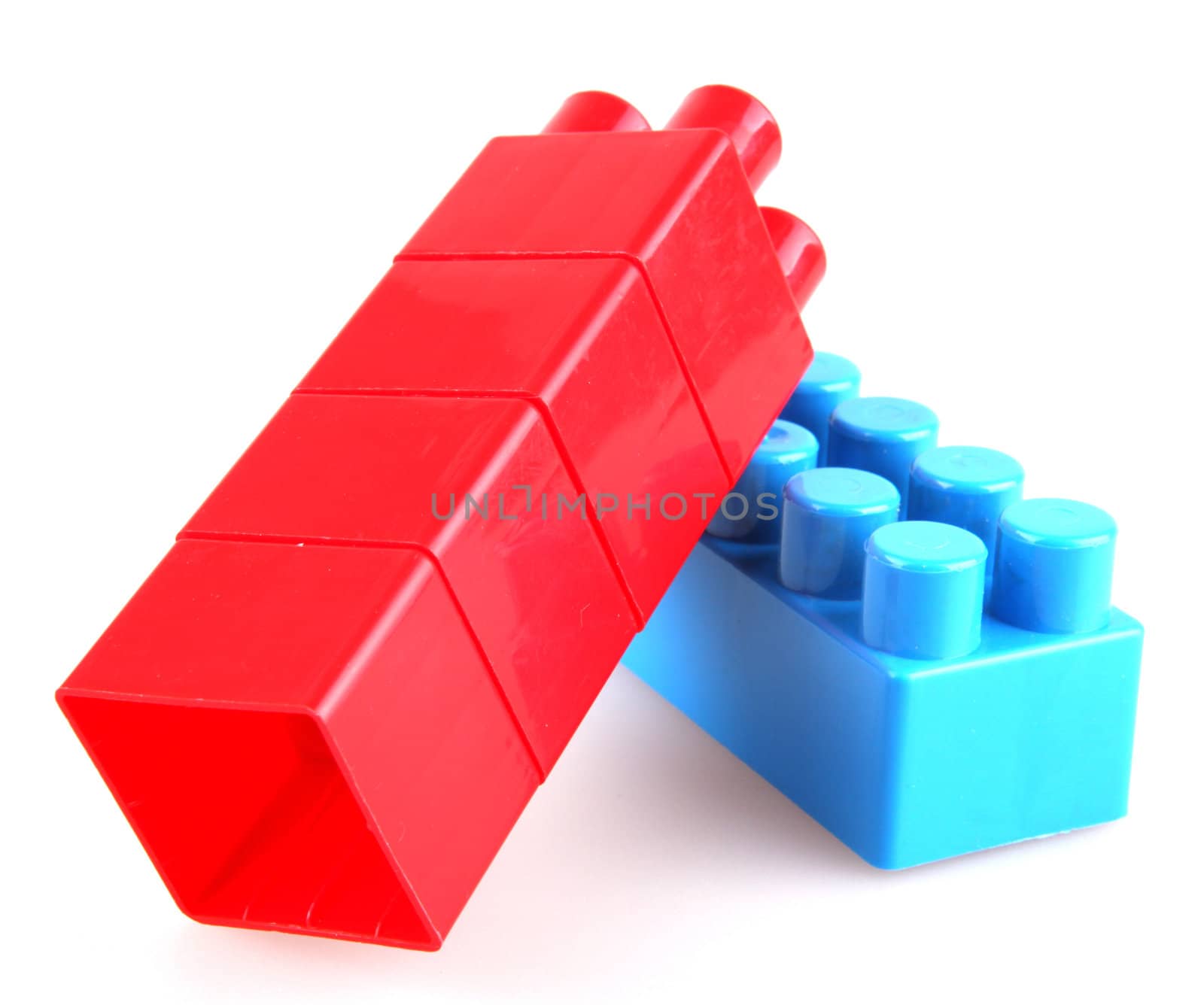 Plastic building blocks