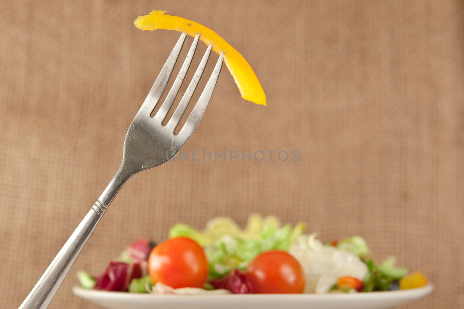 Fresh mixed salad