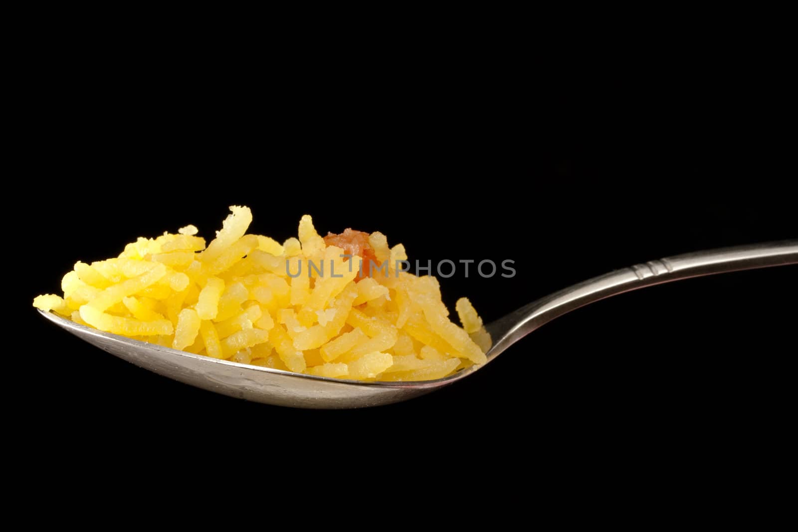 spoon of rice