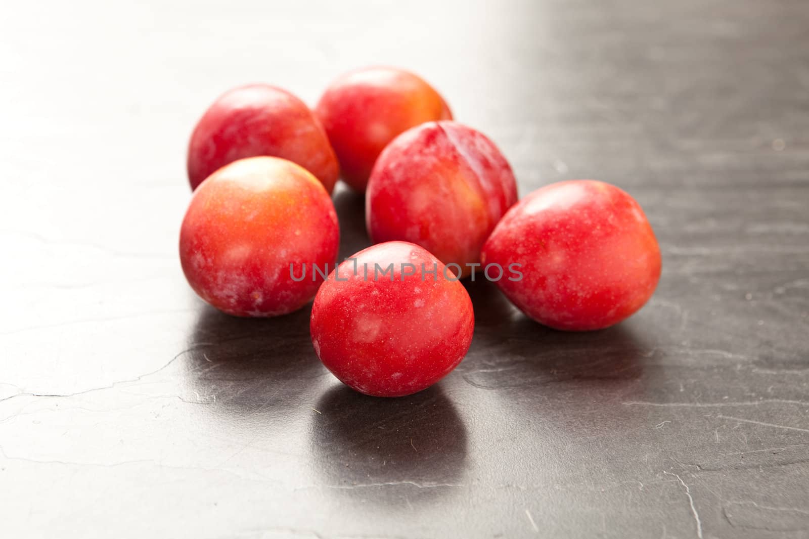 fresh plums
