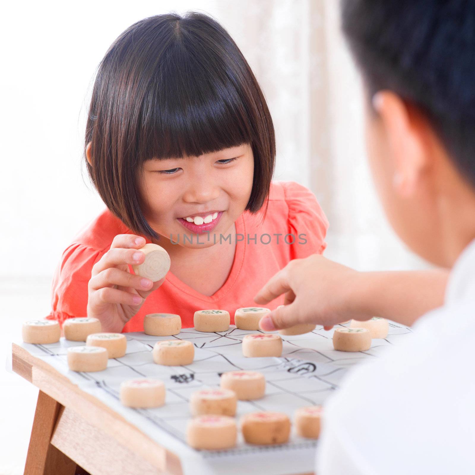 Asian playing Chinese chess by szefei