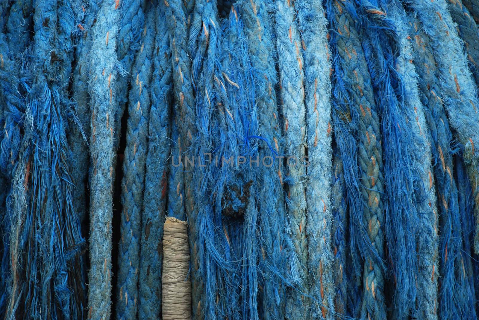 ropes on ship  by albln