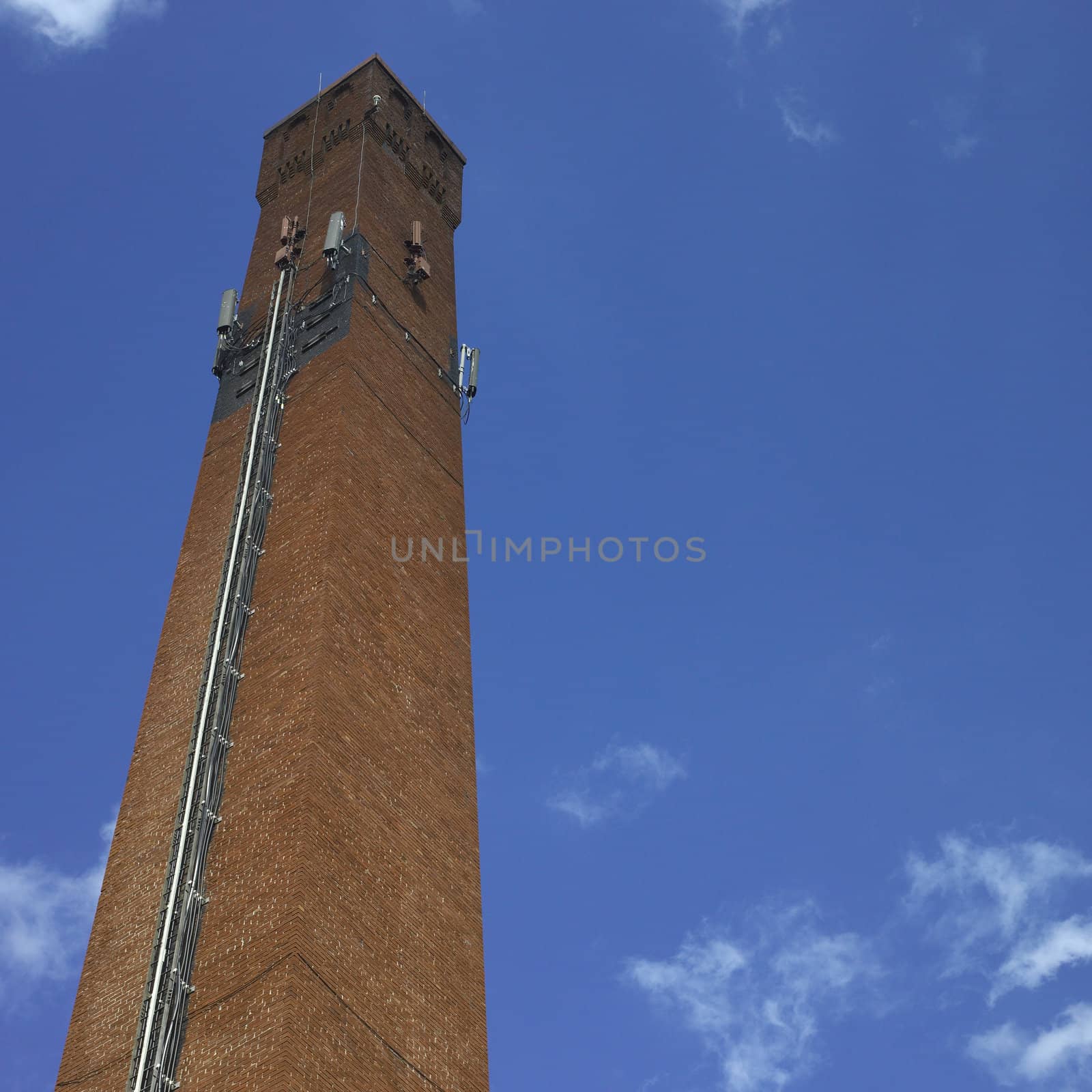 Brick industrial chimney by mmm