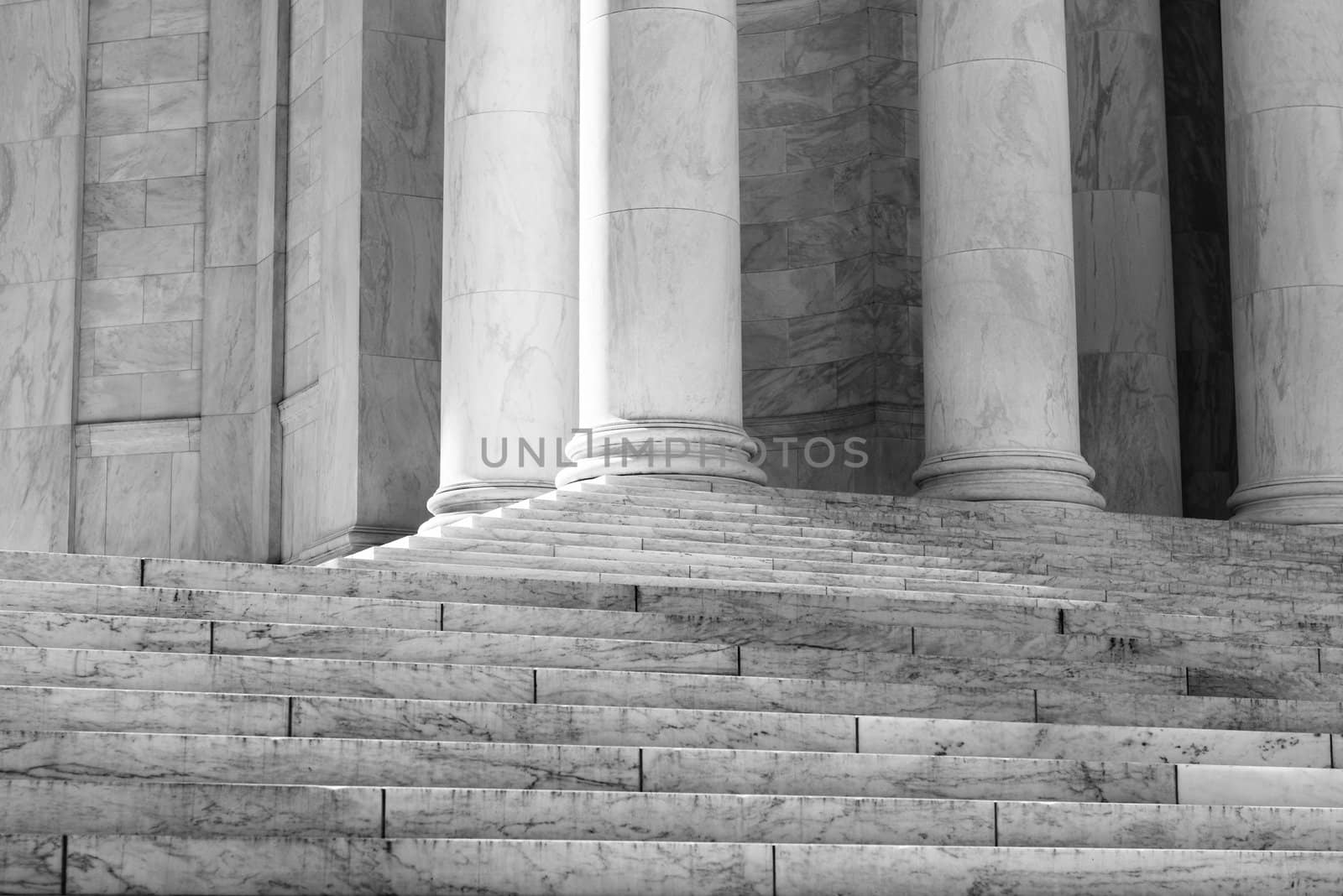 Pillars and Stairs