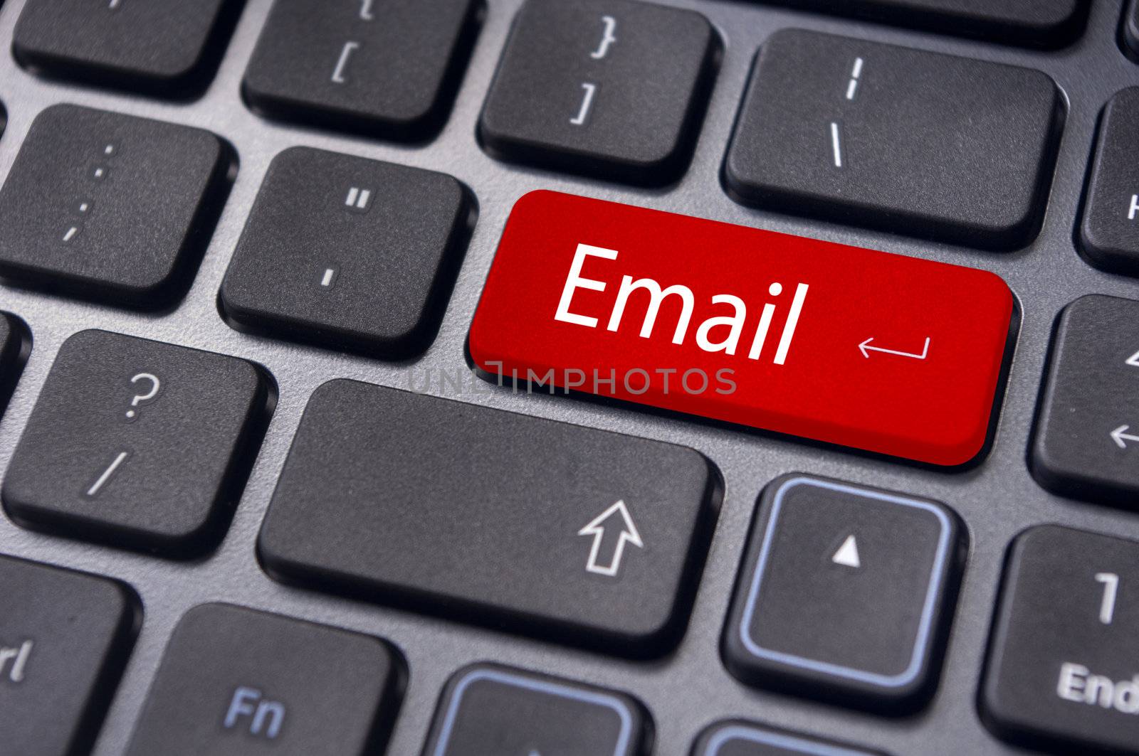 messages on keyboard enter key, for email concepts.