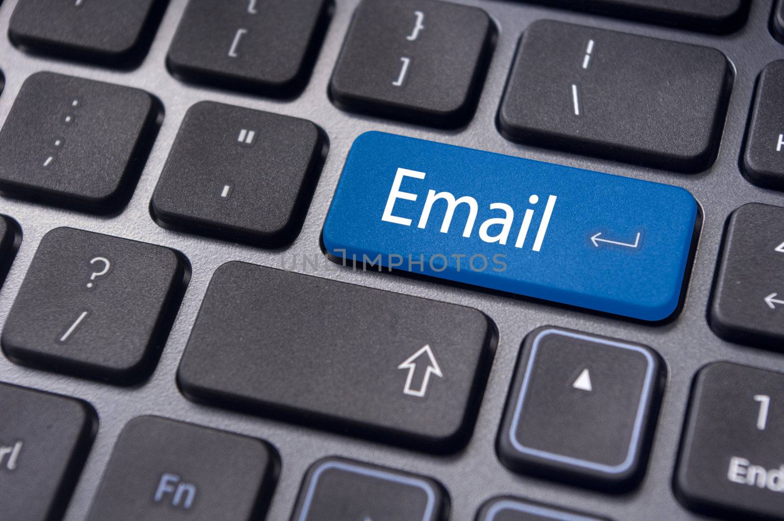 messages on keyboard enter key, for email concepts.