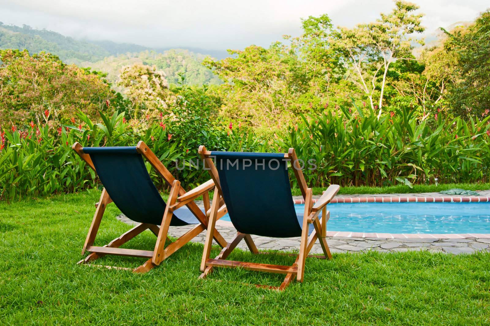 Pool Chairs by billberryphotography