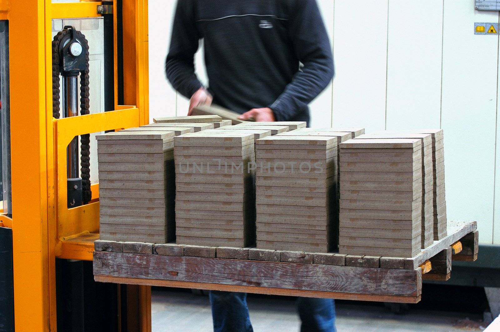 manufacturing plant of bricks