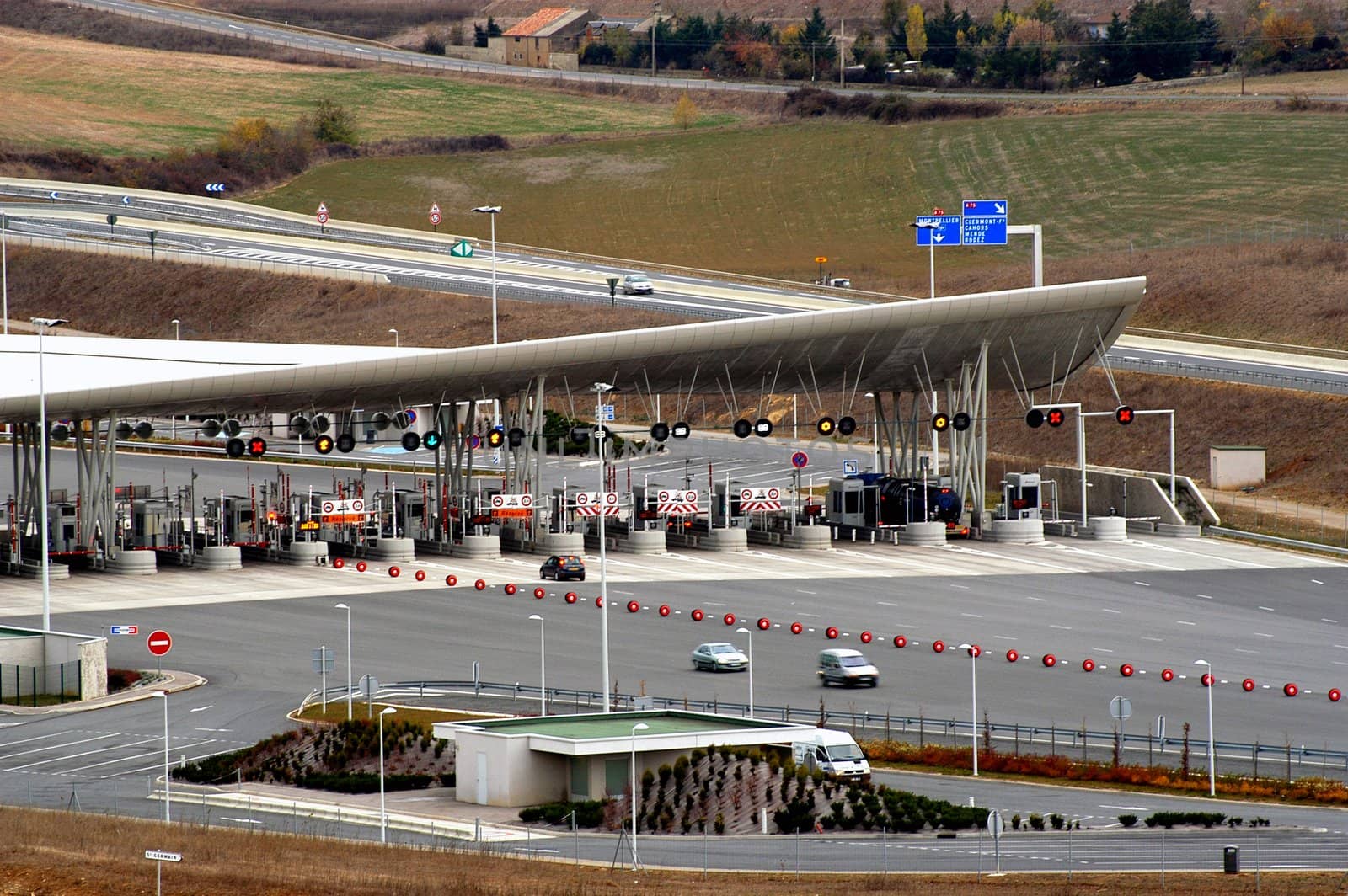 toll of motorway