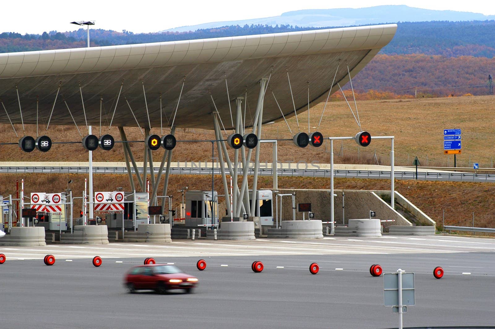 toll of motorway