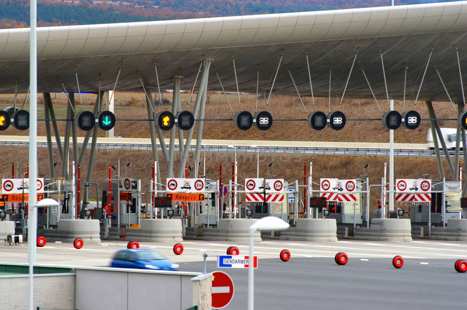 toll of motorway