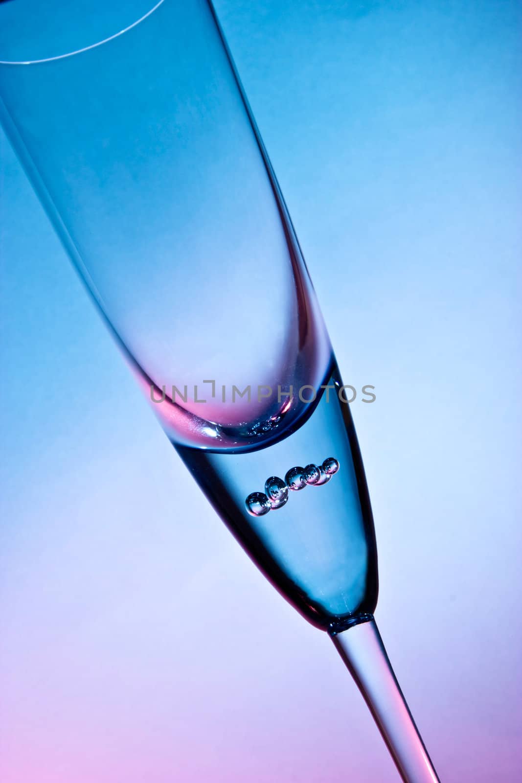 glass for champagne by Natalia-Reutova