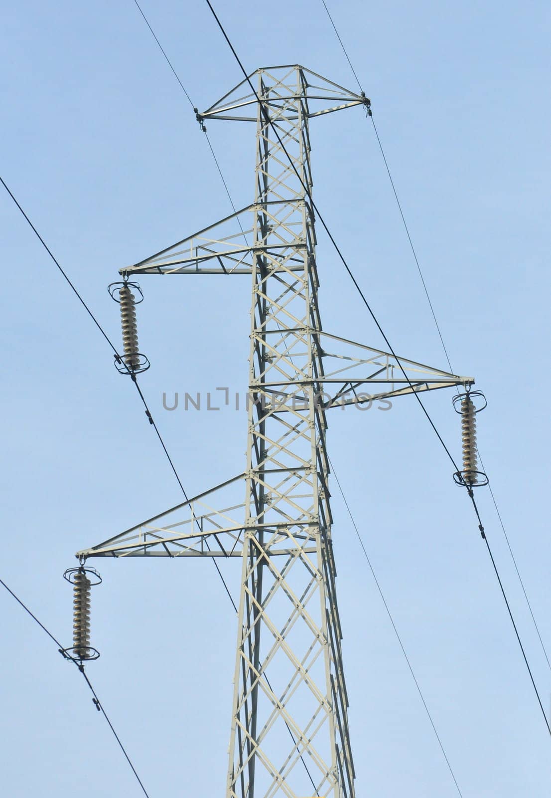 An electric power high voltage transmission line