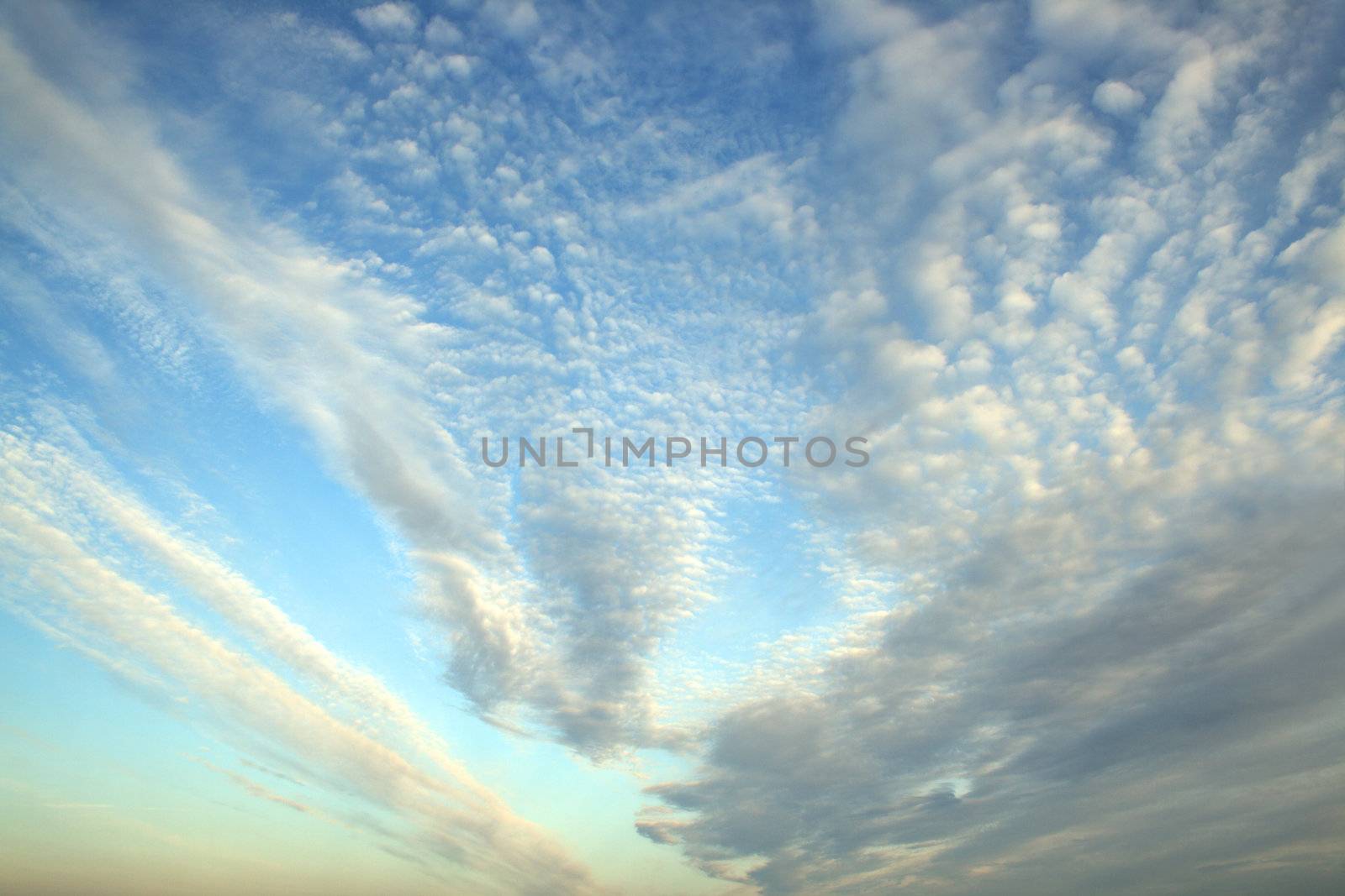 sky landscape with clouds by Mikko