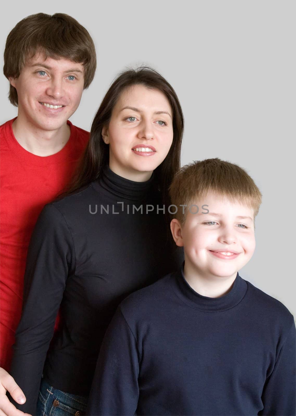 Smiling family by stepanov