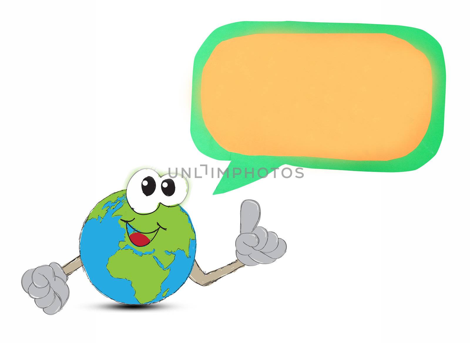 Earth Hand drawn