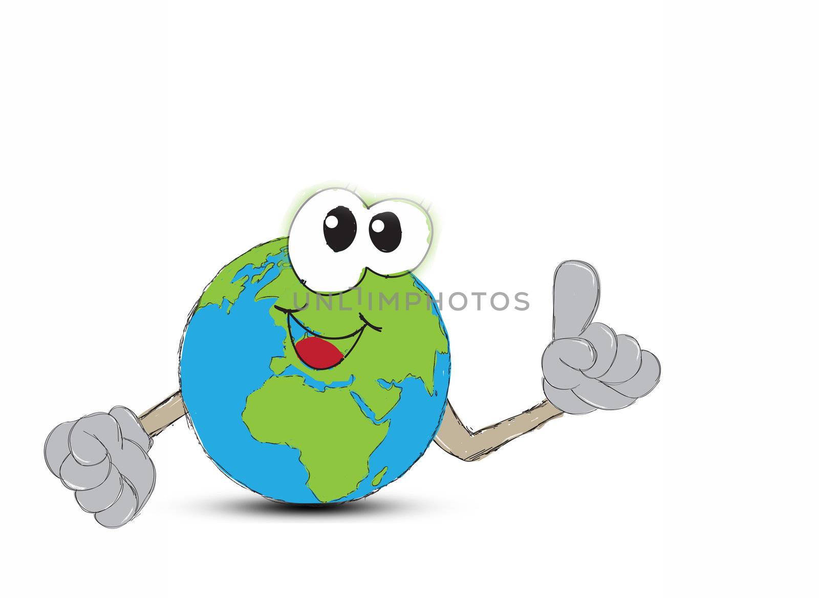 Earth Hand drawn