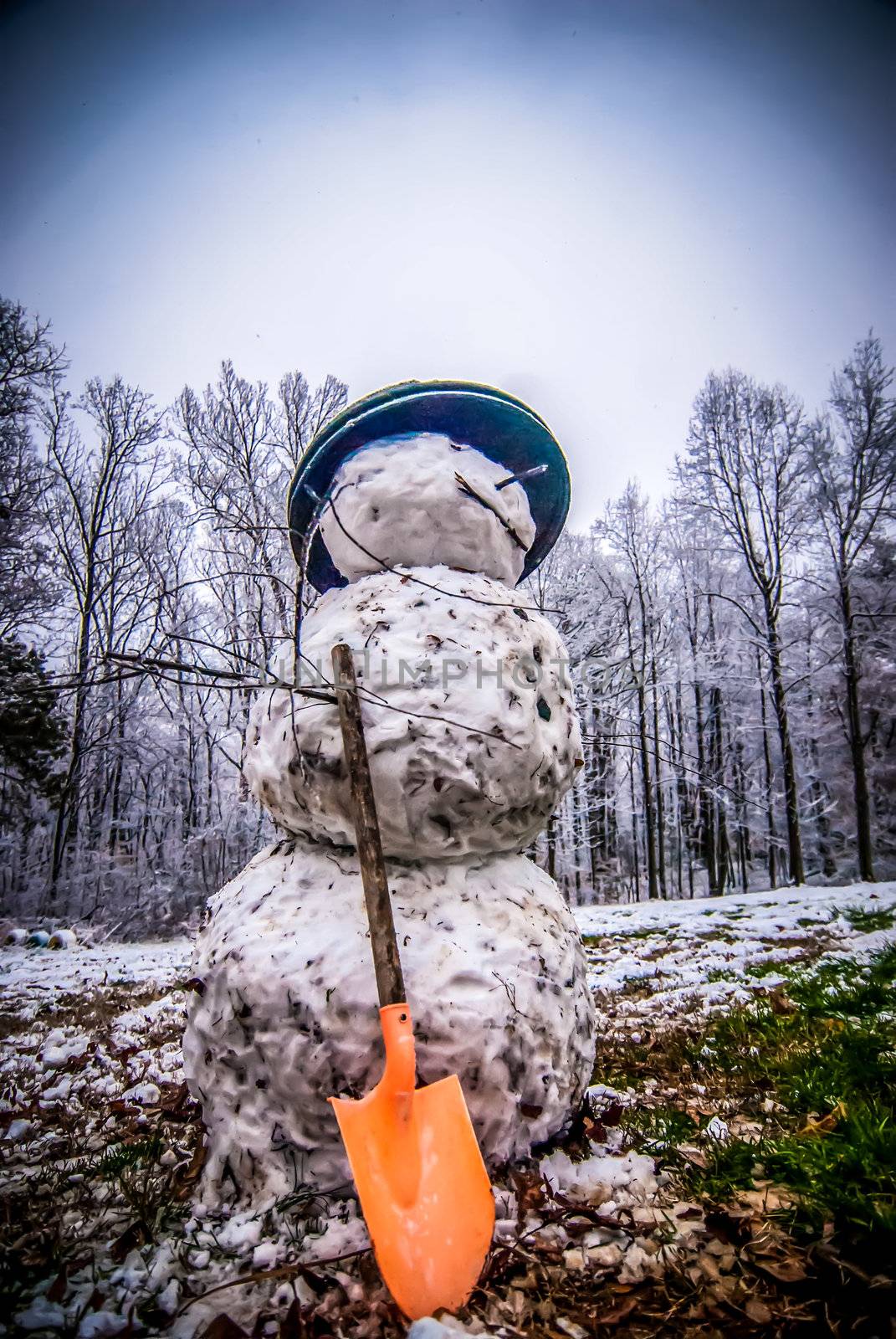 snow man by digidreamgrafix