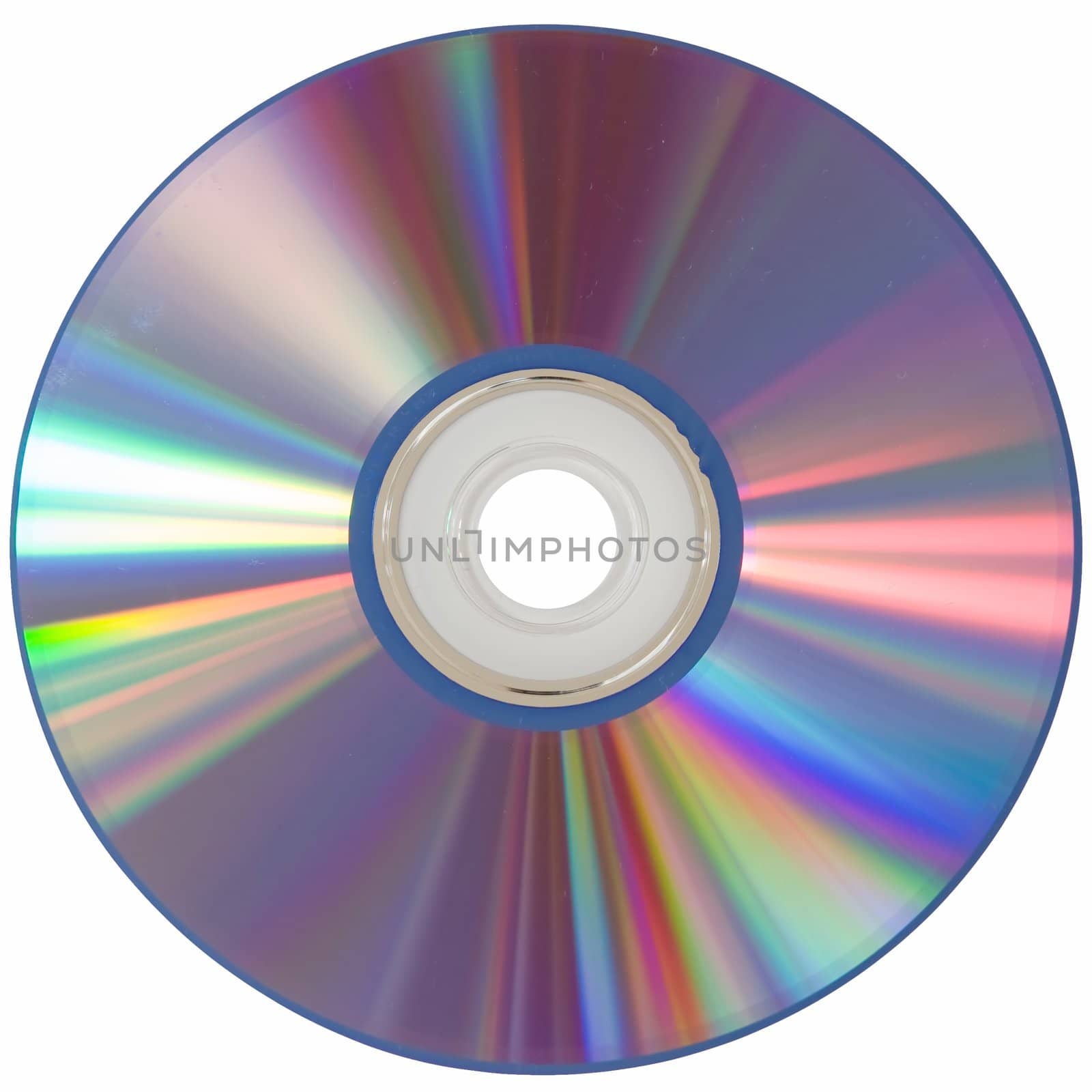 CD isolated on white