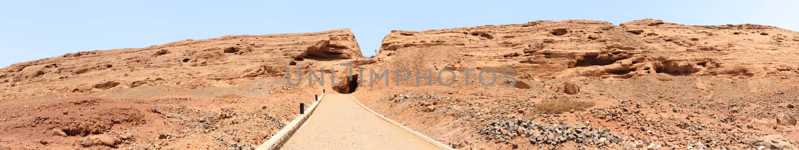 A mountain in Sal, Cape verde island