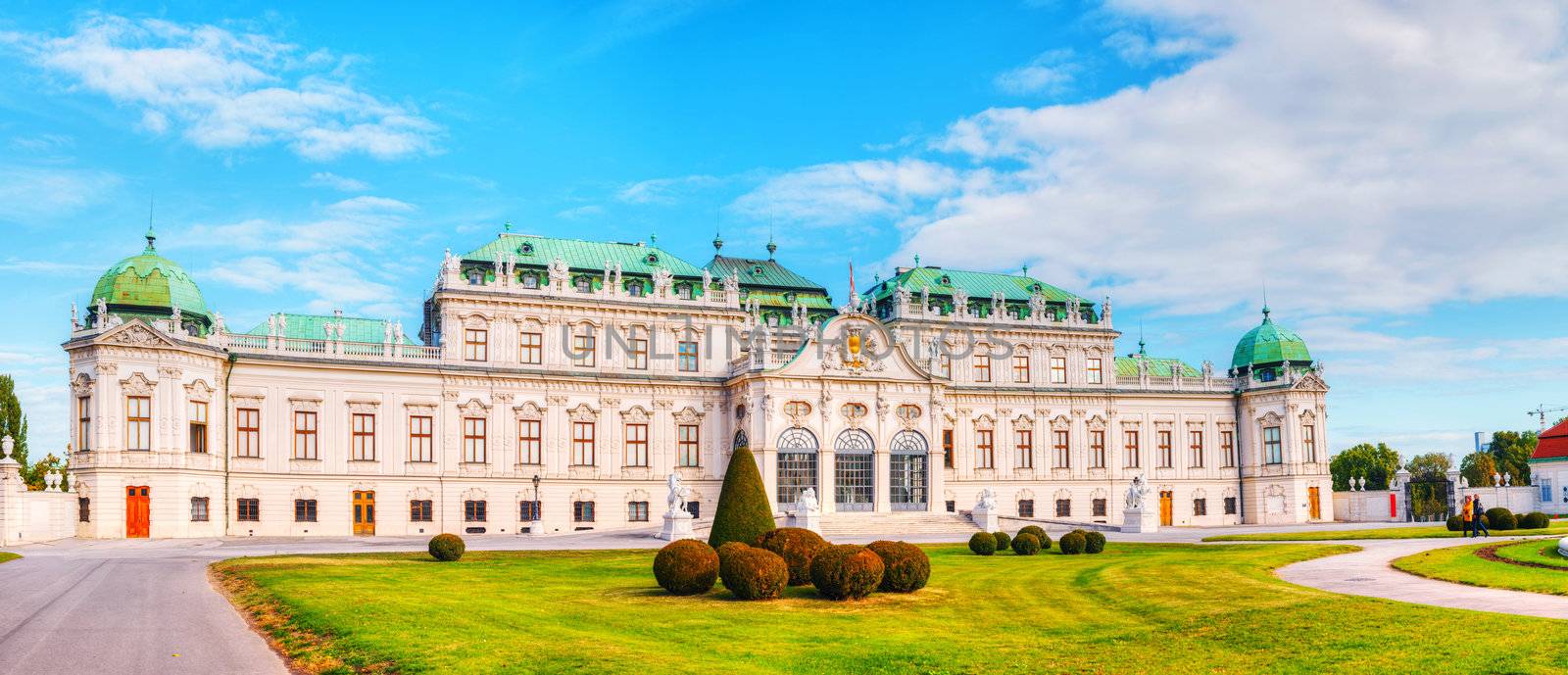 Belvedere palace in Vienna, Austria by AndreyKr