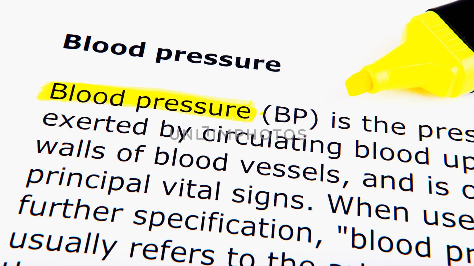 Blood pressure