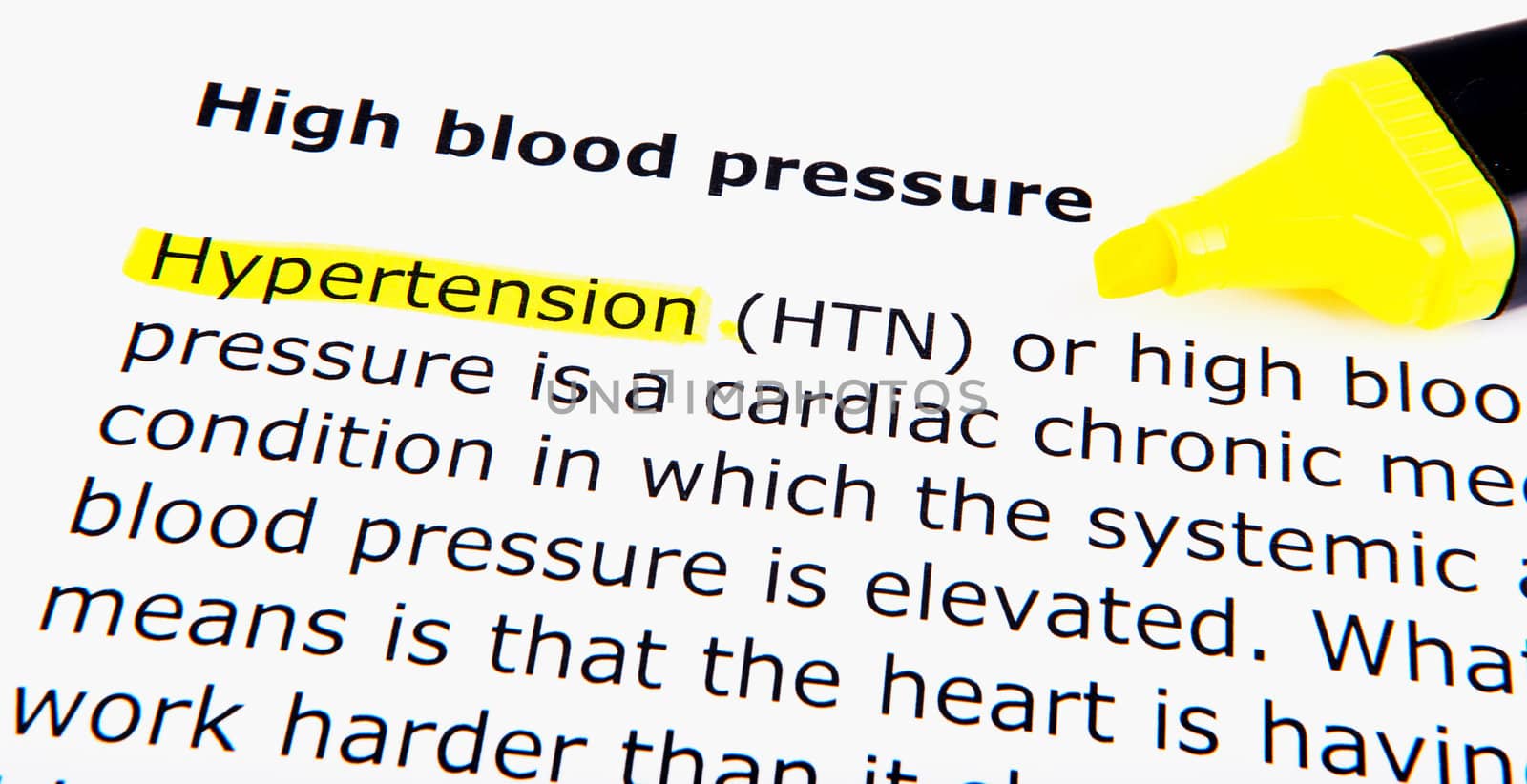 High blood pressure