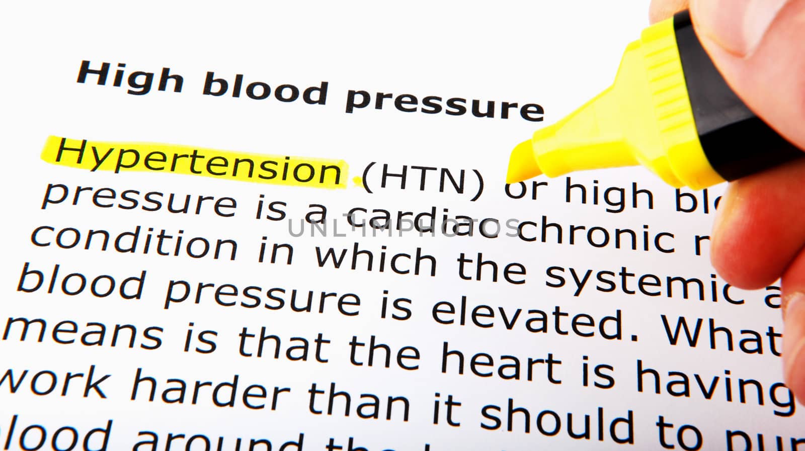 High blood pressure