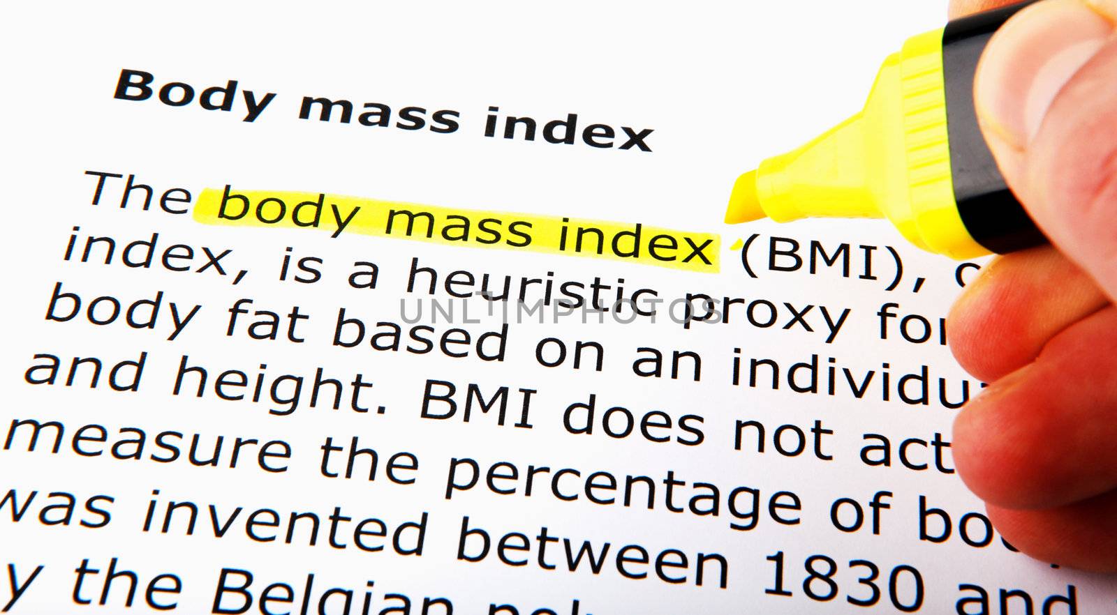 Body mass index