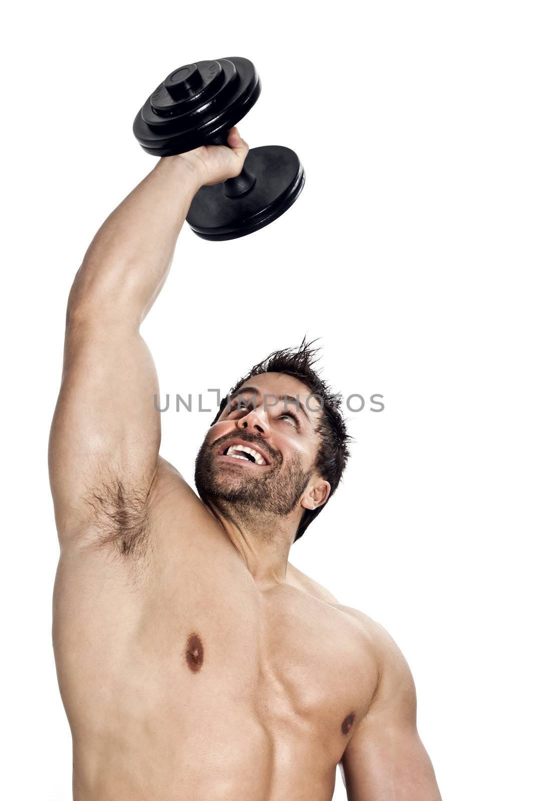 bodybuilding man by magann