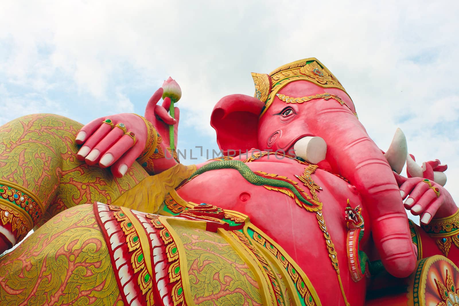 Hindu god, Ganesh statue in Thailand