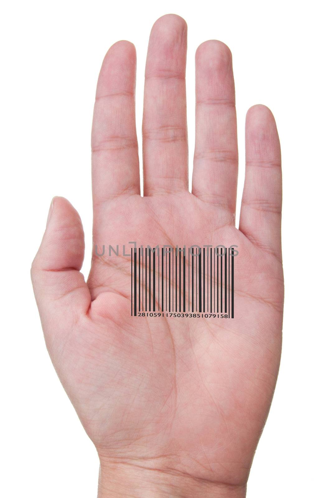 Human barcode  by unikpix